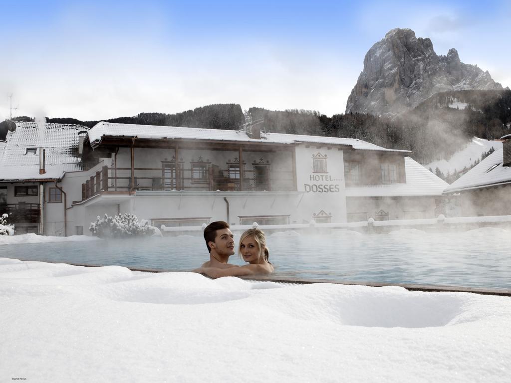 Vitalhotel Dosses Santa Cristina Val Gardena Bagian luar foto