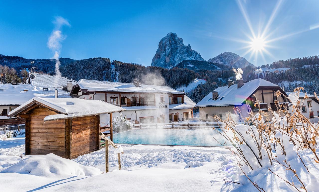 Vitalhotel Dosses Santa Cristina Val Gardena Bagian luar foto